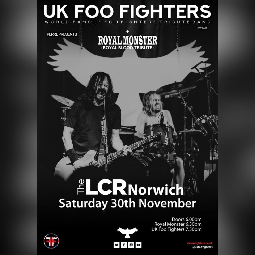 Uk Foo Fighters live at The Nick Rayns LCR, UEA