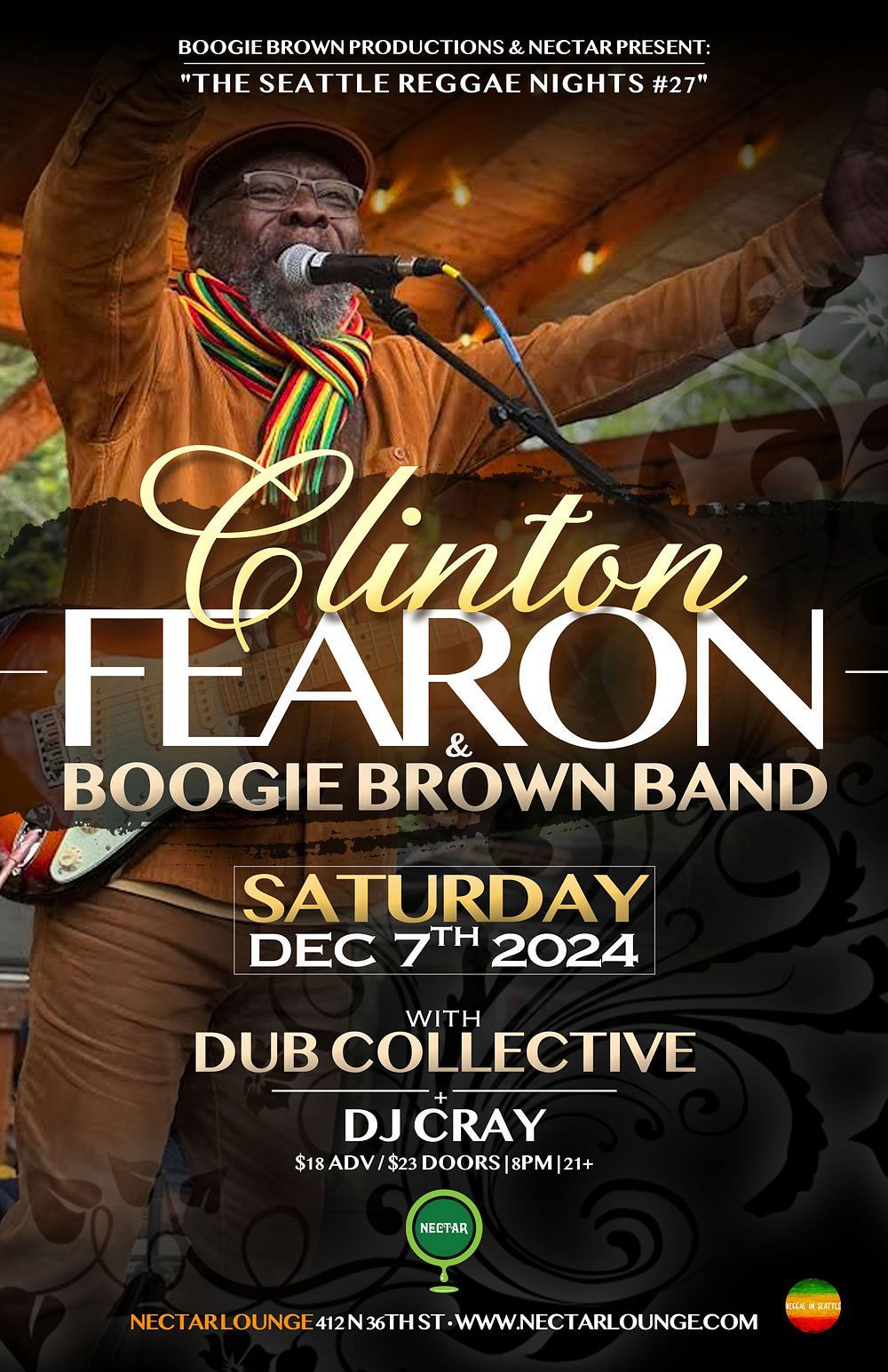 Clinton Fearon at Bernies Beach Bar