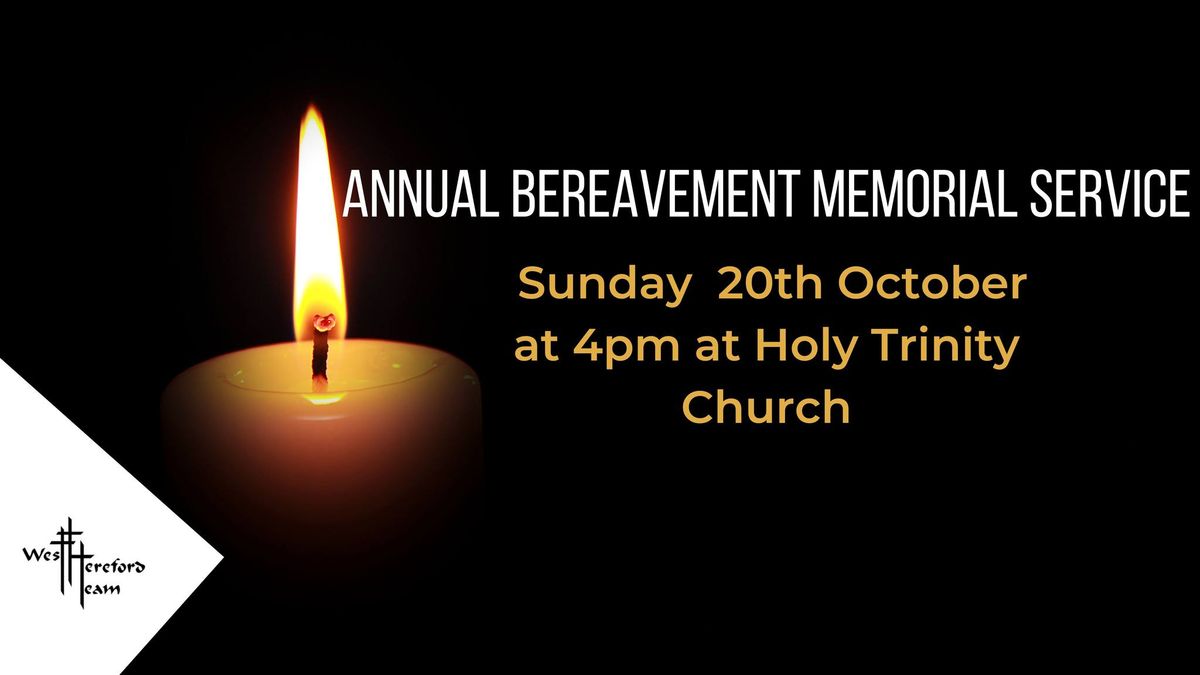 Annual Bereavement Memorial Service