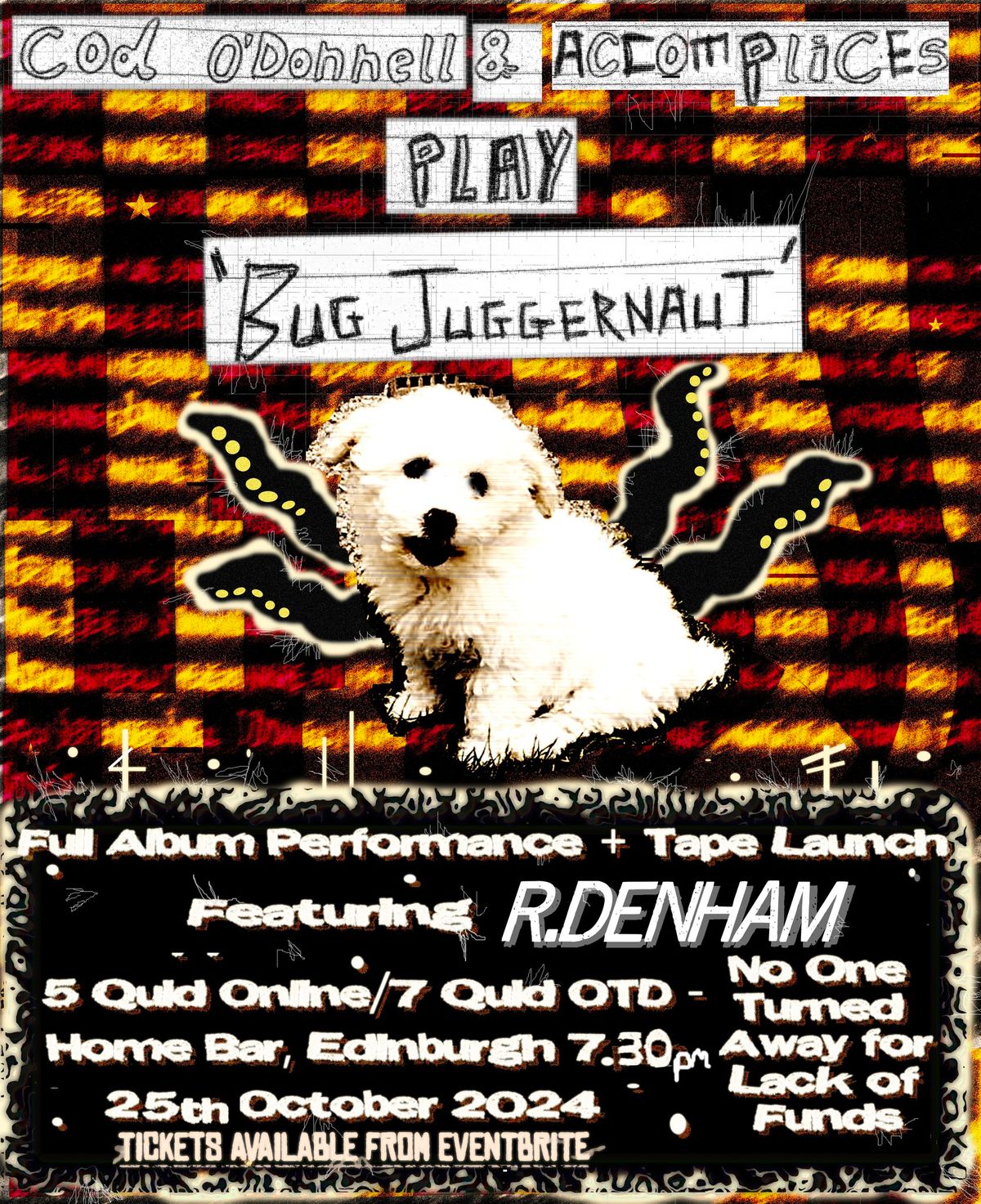 Cod O'Donnell & Accomplices Play 'Bug Juggernaut' w\/ R.Denham