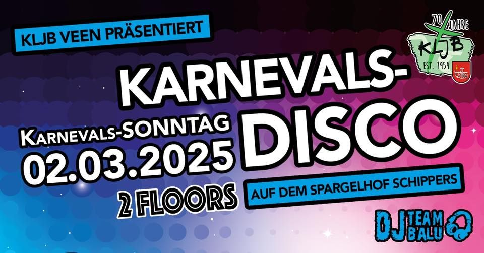 Die Karnevals Disco am Niederrhein von der KLJB Veen