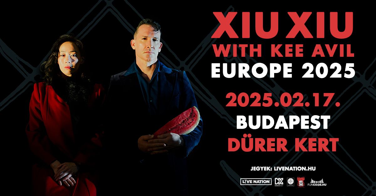 Xiu Xiu, support: Kee Avil | Budapest 2025