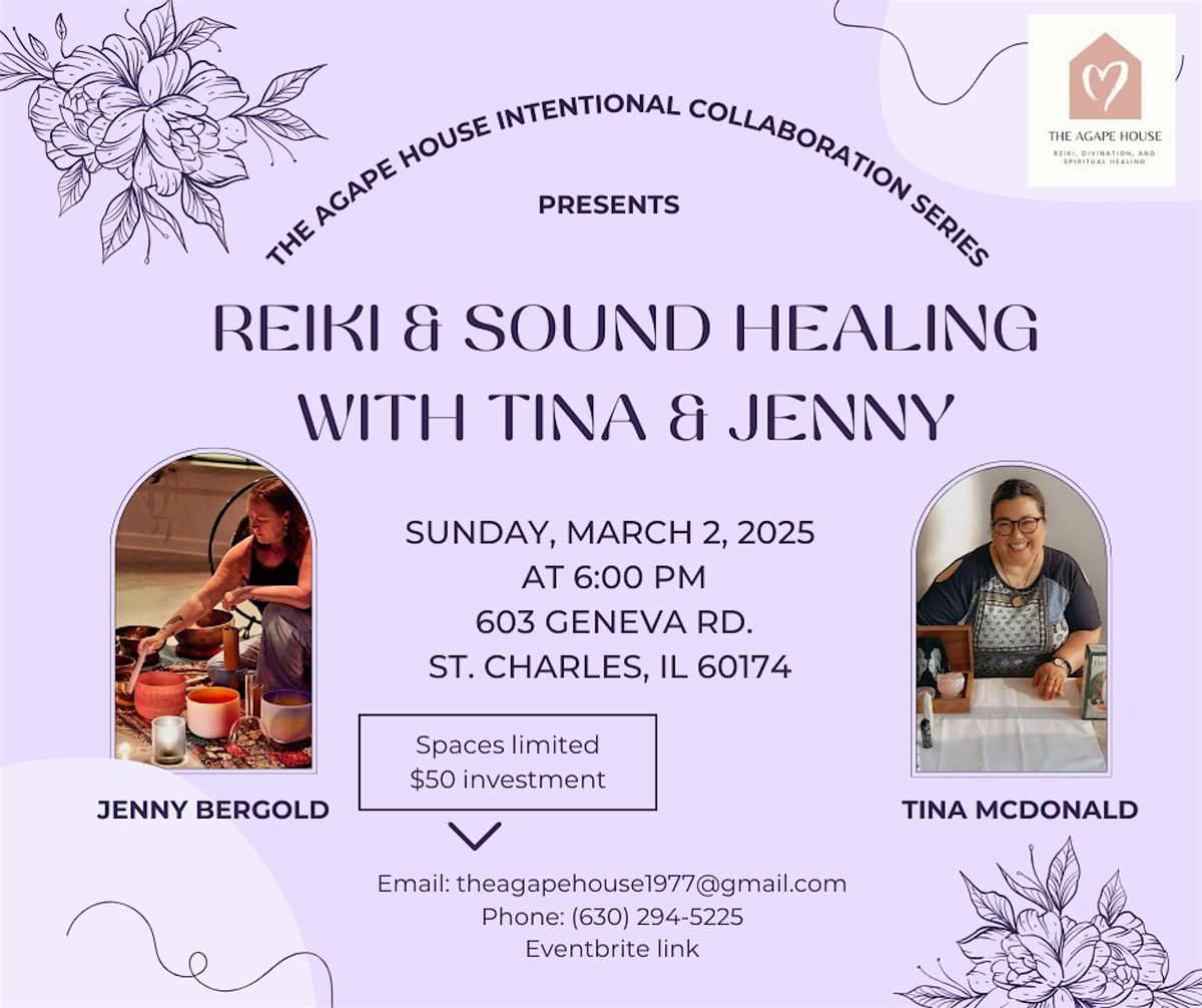 Reiki & Sound Healing With Tina & Jenny