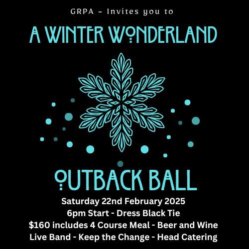 GRPA Winter Wonderland Outback Ball