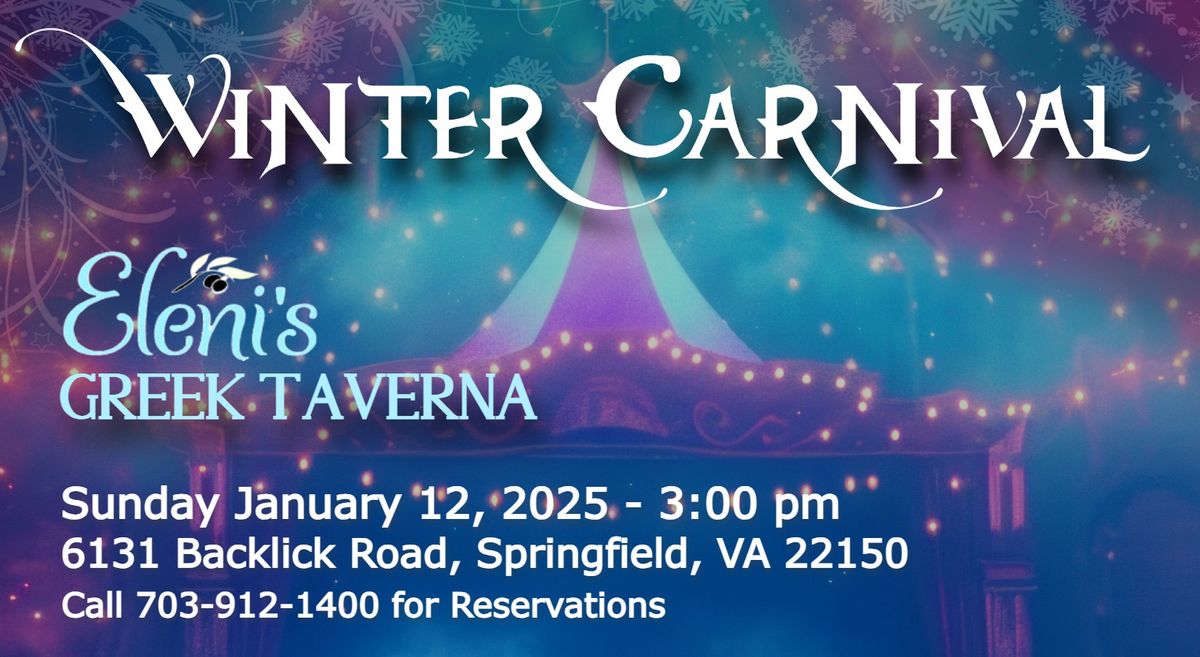 Winter Carnival Hafla at Eleni's