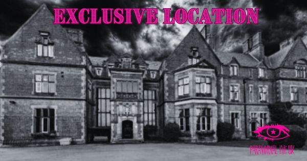 Boreatton Park Shrewsbury Ghost Hunt Sleepover 