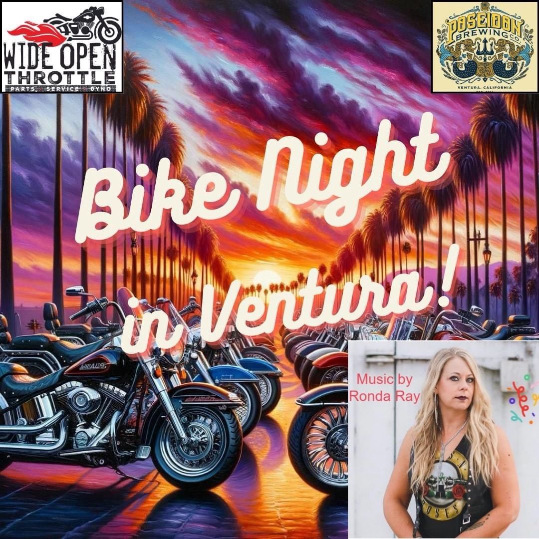 Ronda Ray at Ventura Bike Night