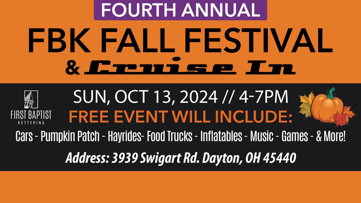 FBK Fall Festival and Cruise In