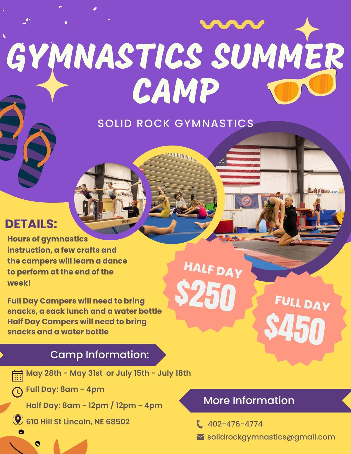 Gymnastics Camp