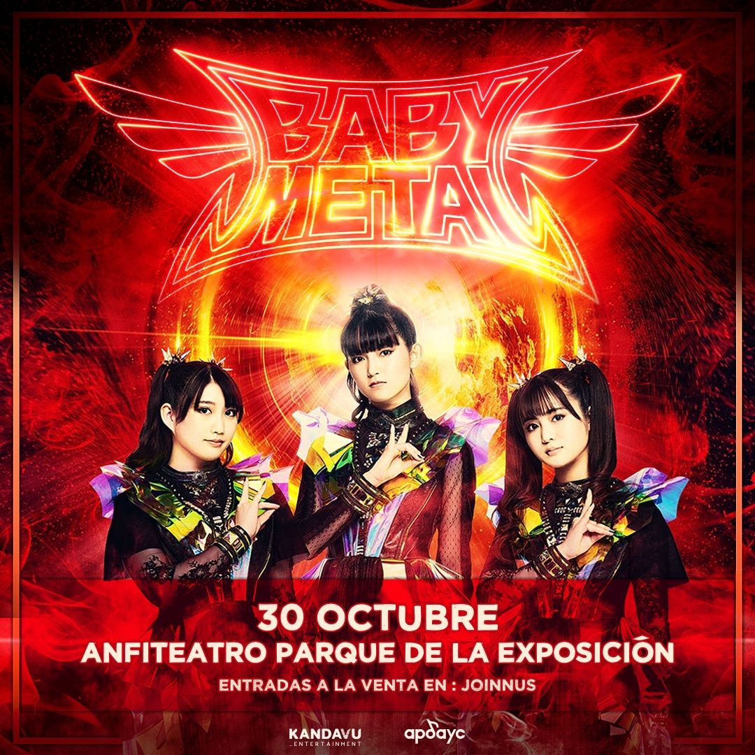 BABYMETAL EN LIMA\ud83e\udd18\ud83c\udffc\ud83d\udd25