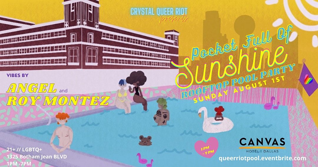Pocket Full of Sunshine - Rooftop Pool Party