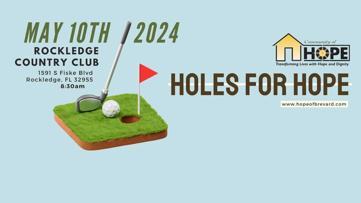 Holes for Hope: Golf Tournament Charity Event