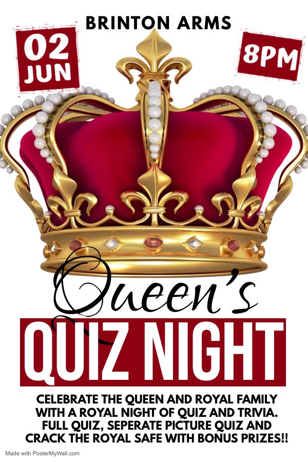 Jubilee Quiz Night, Brinton Arms, Stourport, 2 June 2022