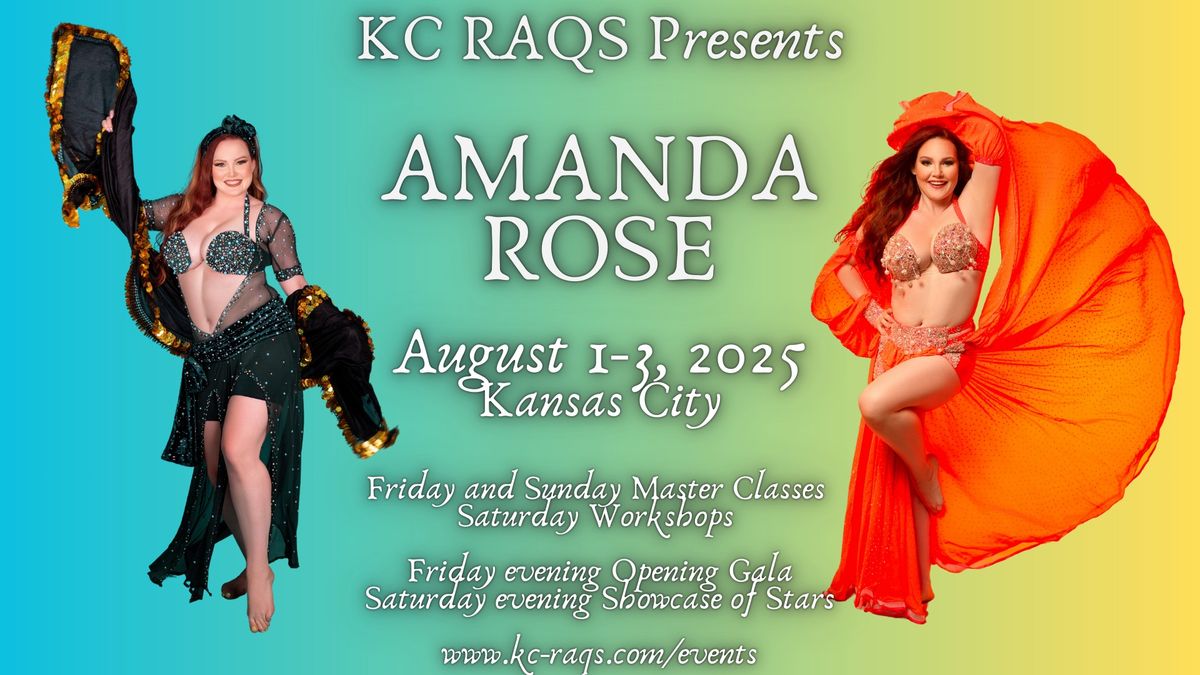 KC RAQS Presents AMANDA ROSE!