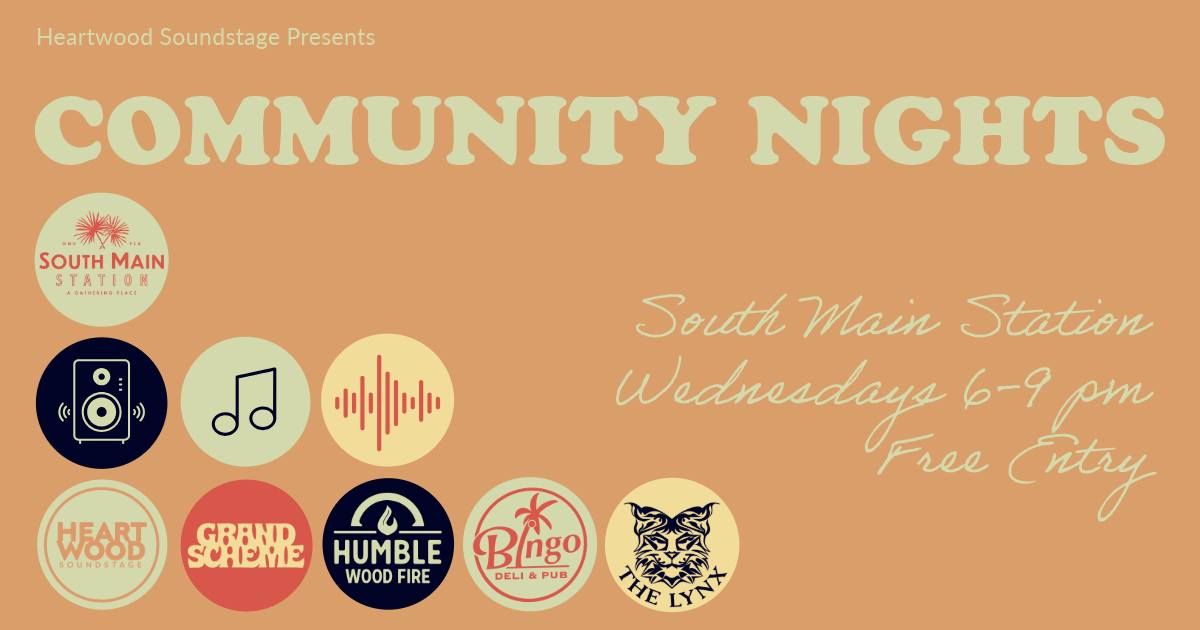 Community Nights @ Heartwood Soundstage