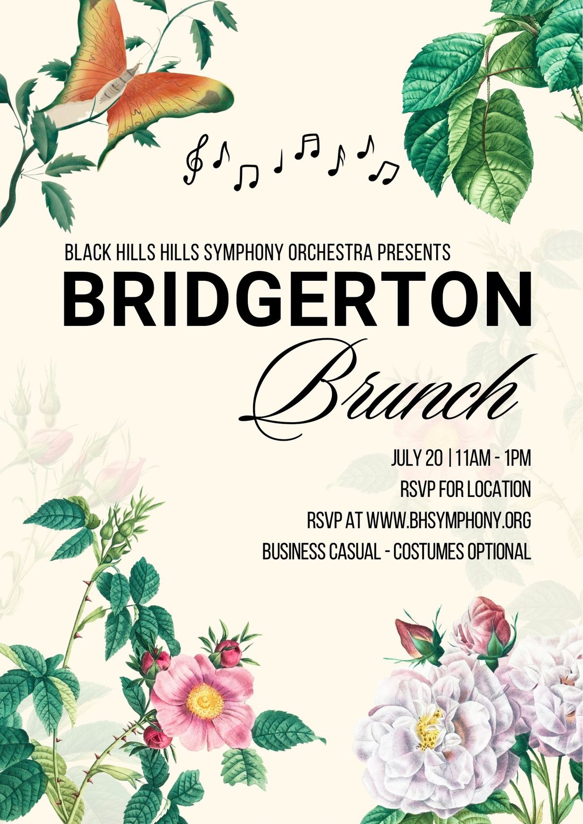 "Bridgerton Brunch" Chamber Music Party