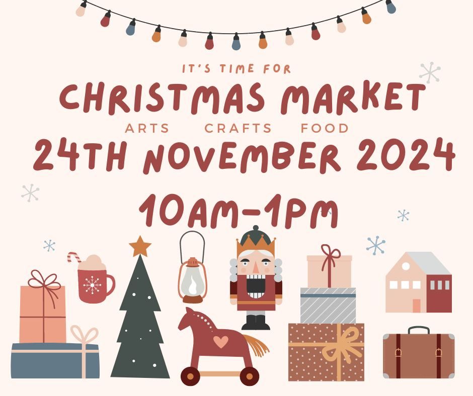 Christmas Market 10am-1pm 