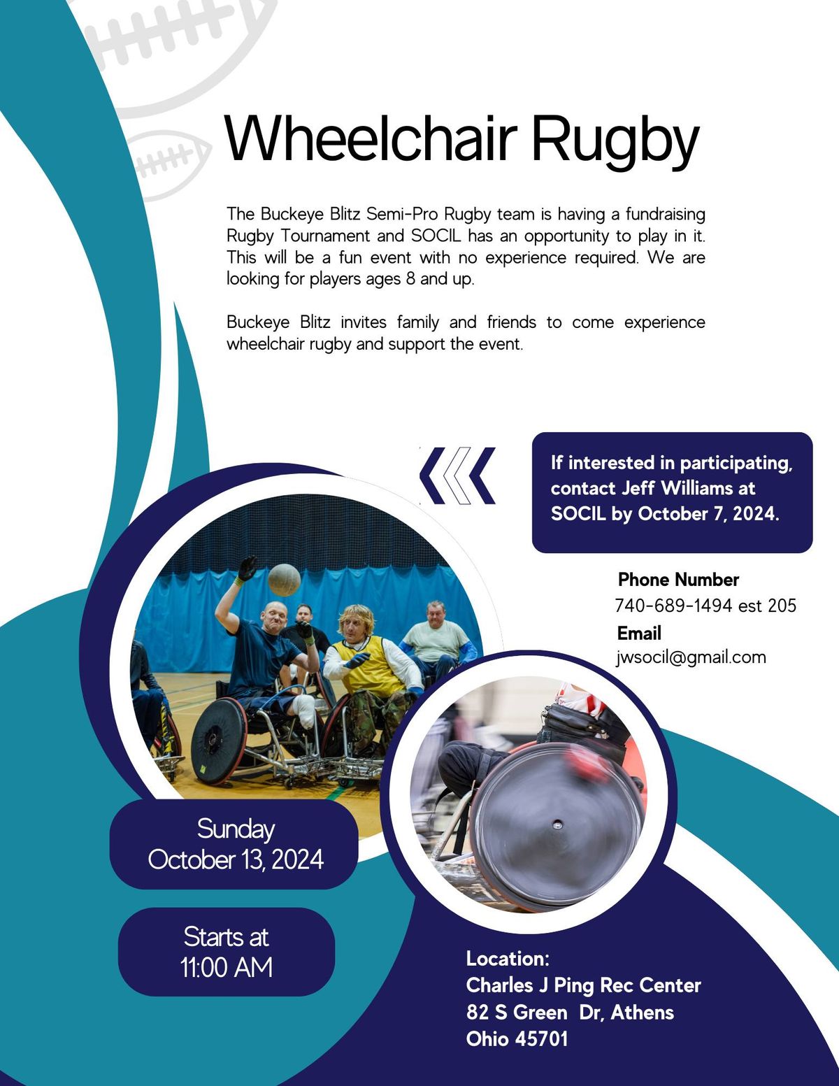 Ohio University Quad Wheelchair Rugby Tournament