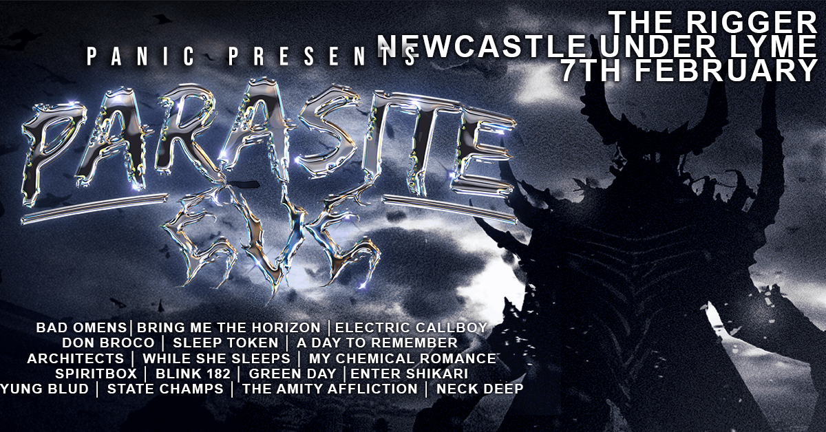 Panic Presents: Parasite Eve Club Night at The Rigger, Newcastle Under Lyme