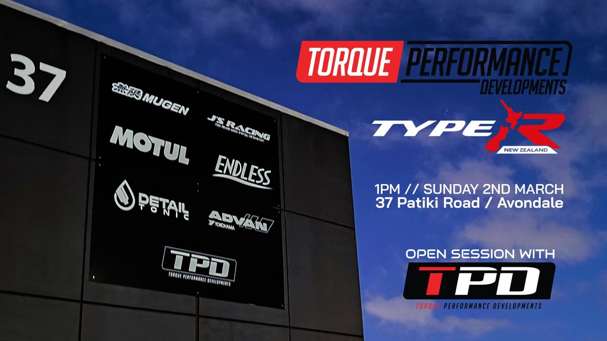 Type R New Zealand Open Session with TPD