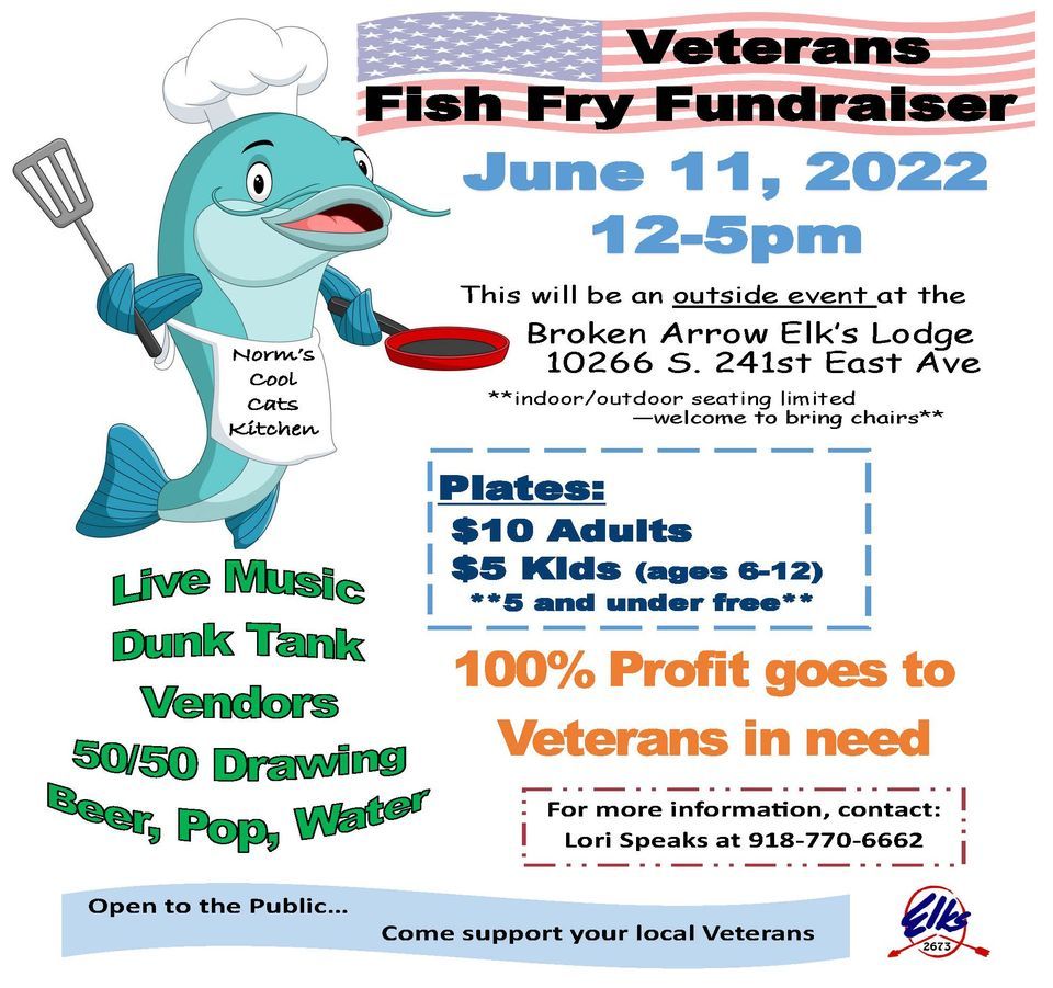 Veterans Fish Fry Fundraiser