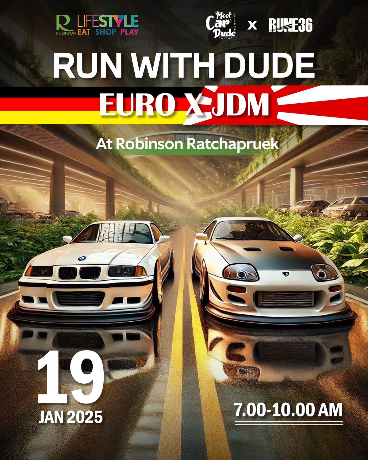 RUN WITH DUDE EURO X JDMM January 19th 2025