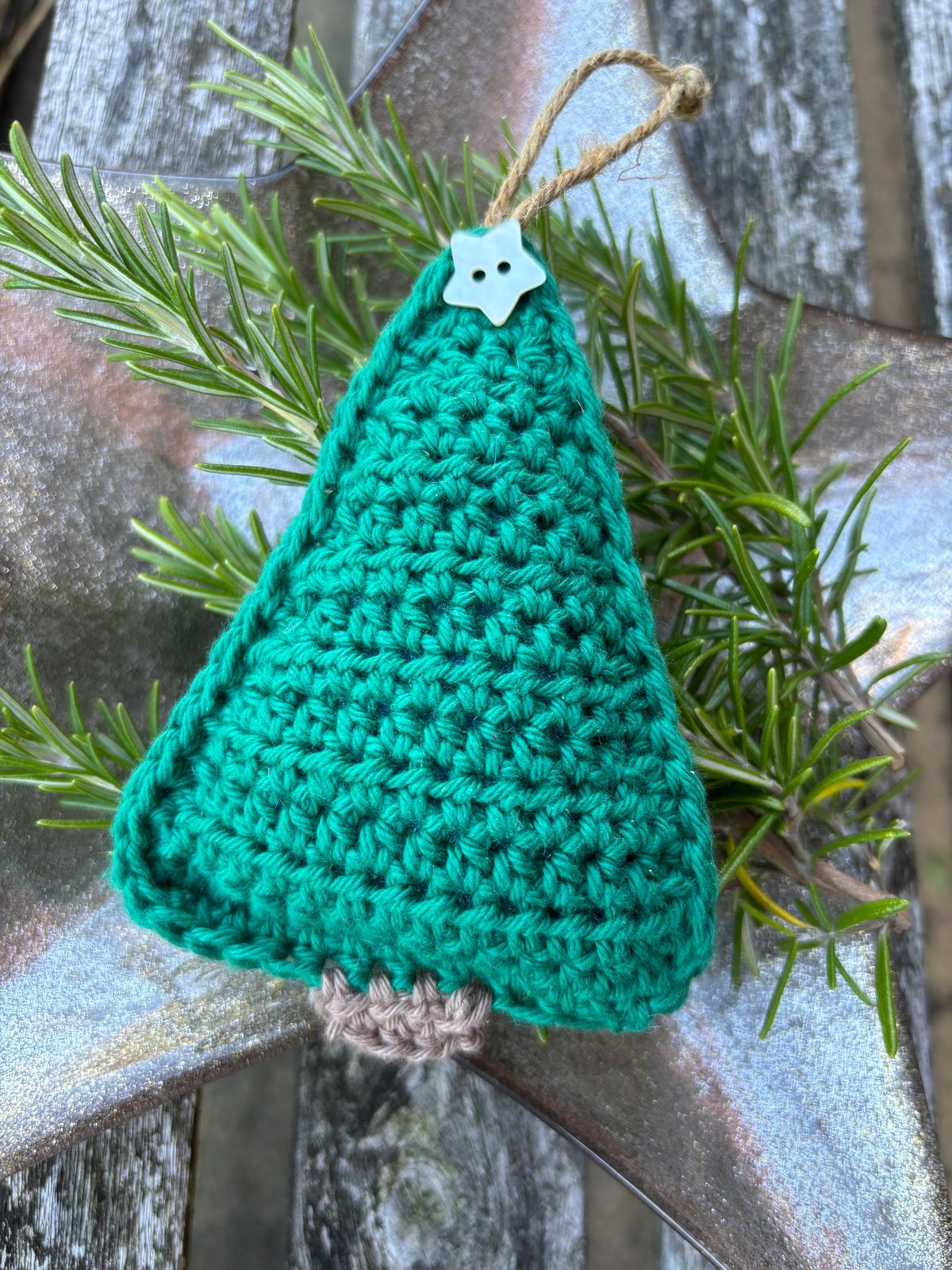 Crochet Christmas Tree Decorations 