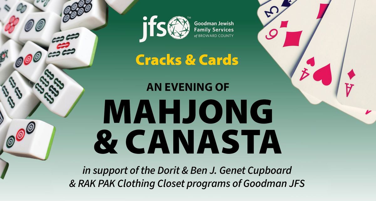 Cracks & Cards: An Evening of Mahjong & Canasta