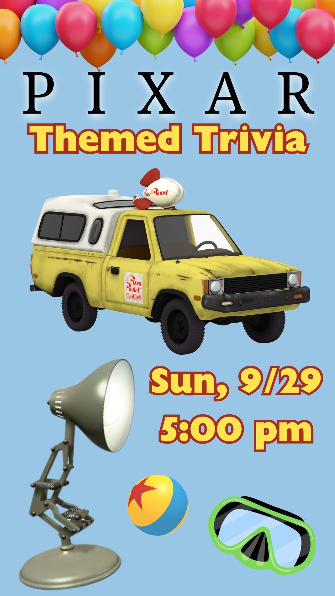 Pixar Trivia at The Guild Pawtucket