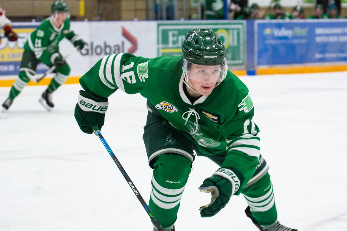 Cranbrook Bucks at Penticton Vees