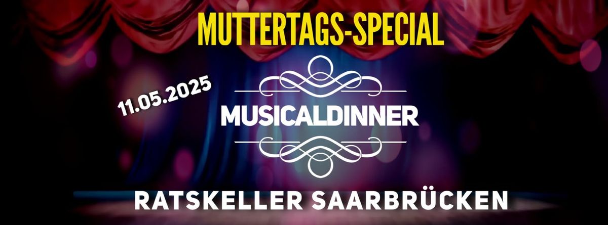 MUSICALDINNER, AM 11.05.2025, MIT 4-GANG-MEN\u00dc