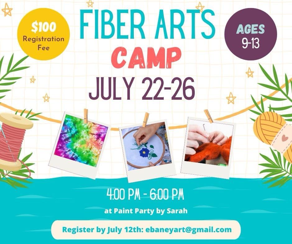 Kids Fiber Art Camp