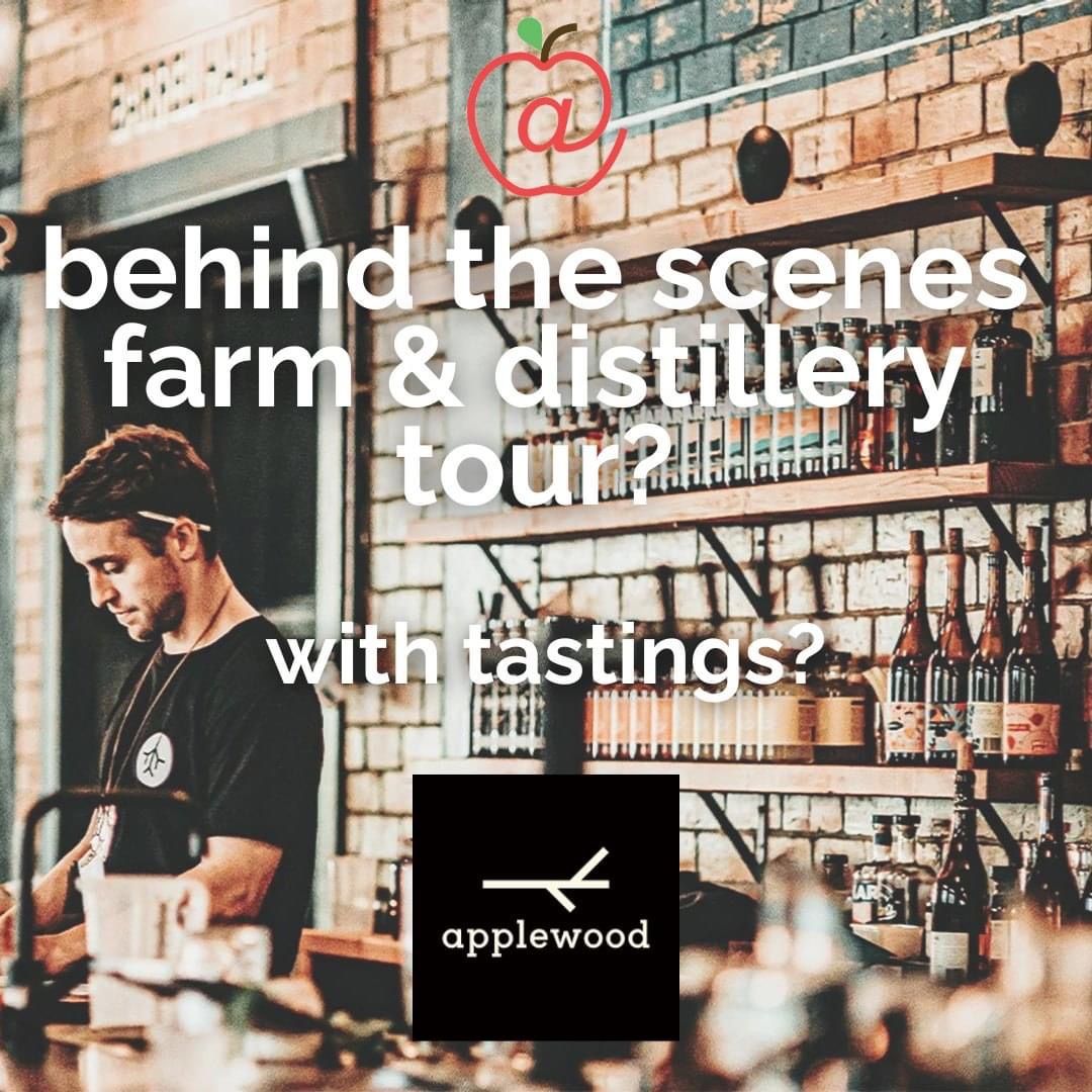 Behind the scenes Apple Orchard & Gin Distillery Tour with tastings! 