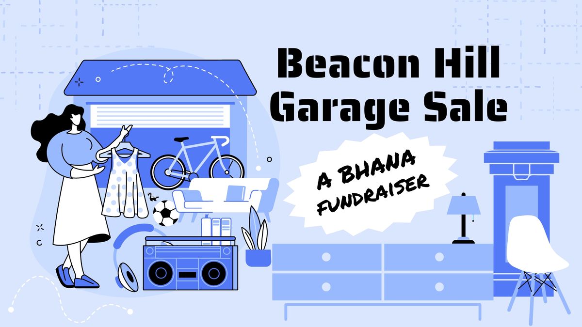 BHANA Garage Sale Fundraiser