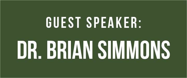 Brian Simmons: Guest Speaker & Saturday School