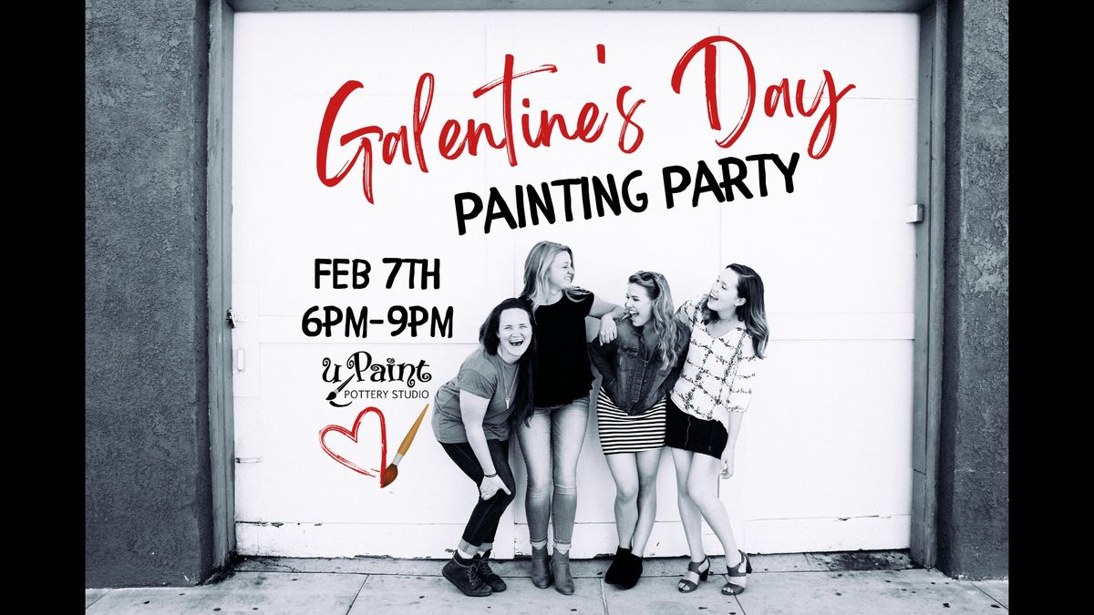 Galentine's Day Painting Party