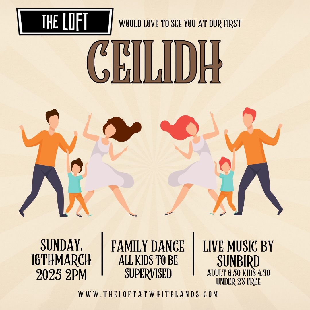 Ceilidh Folk Dancing Family Sunday Afternoon