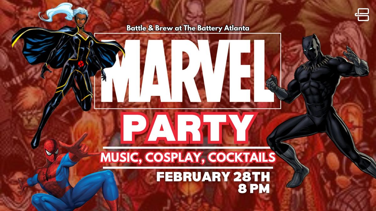 Marvel Party: Cosplay, Drinks, & Music