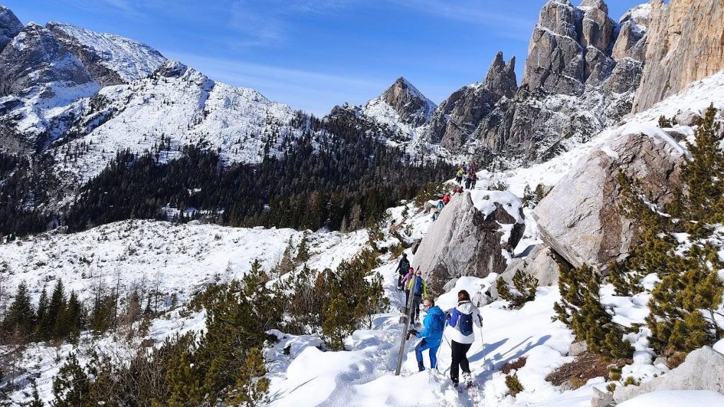 Ciaspolata al rifugio Carestiato