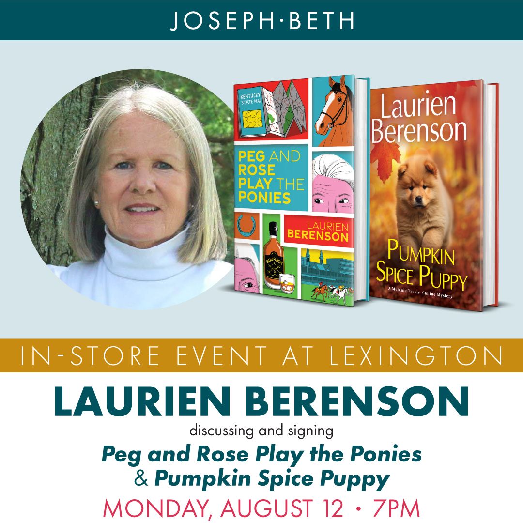 Laurien Berenson discussing and signing Peg and Rose Play the Ponies & Pumpkin Spice Puppy
