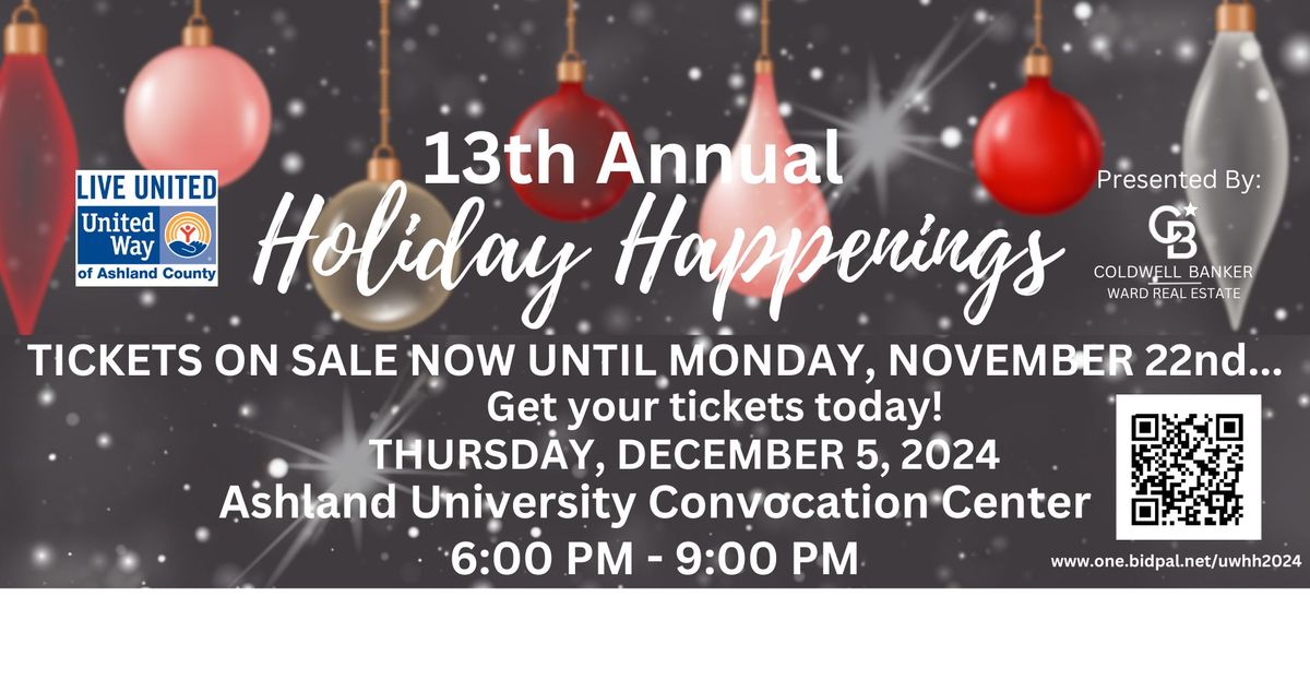 13th Annual Holiday Happenings!