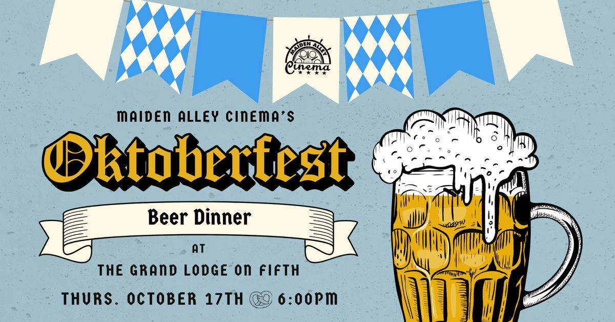 Oktoberfest Beer Dinner