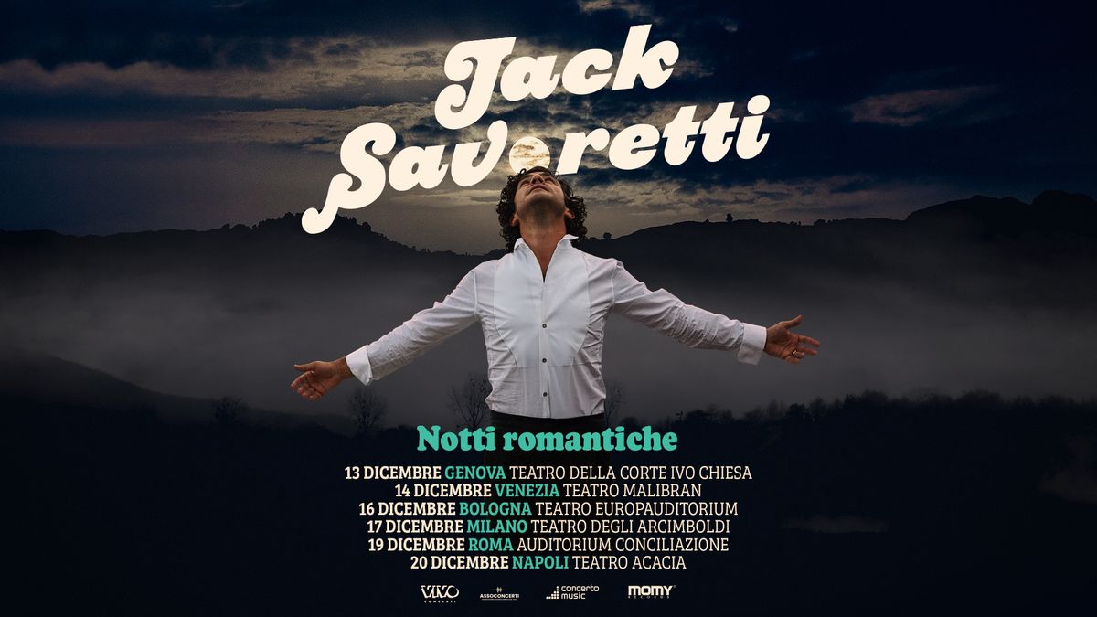 JACK SAVORETTI - TOUR 2024 \/\/ Bologna