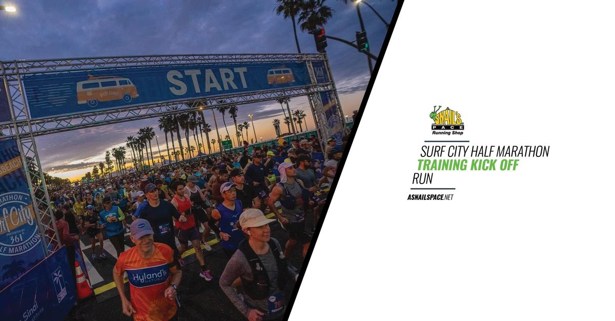 ASP Surf City Half Marathon Training Kick Off Run