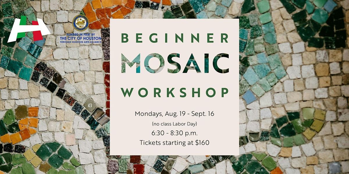 Beginner Mosaic Workshop