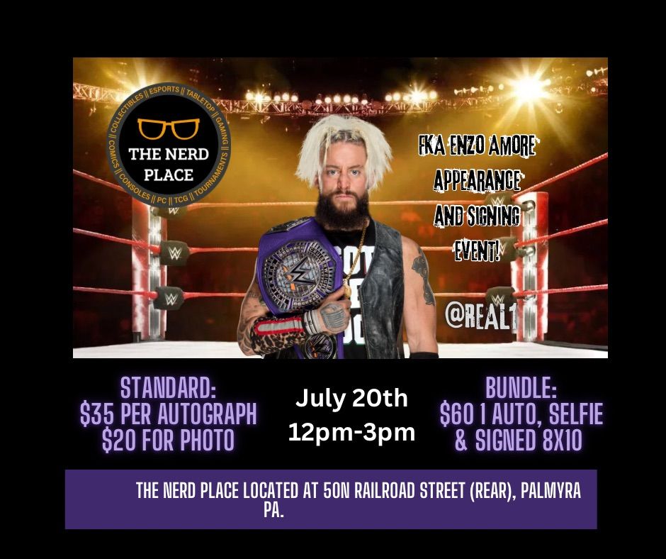 FKA- Enzo Amore Signing Event!!!