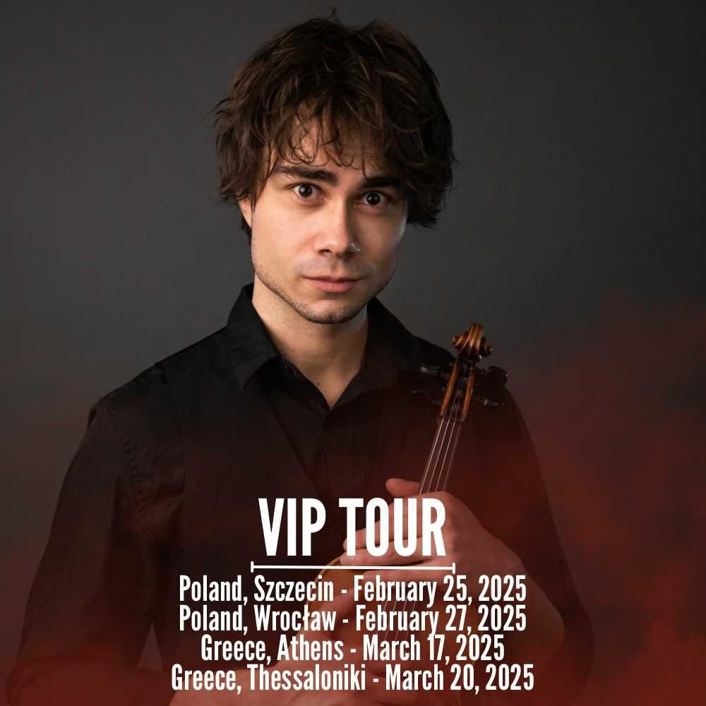 Thessaloniki, Greece: Alexander Rybak VIP-Tour