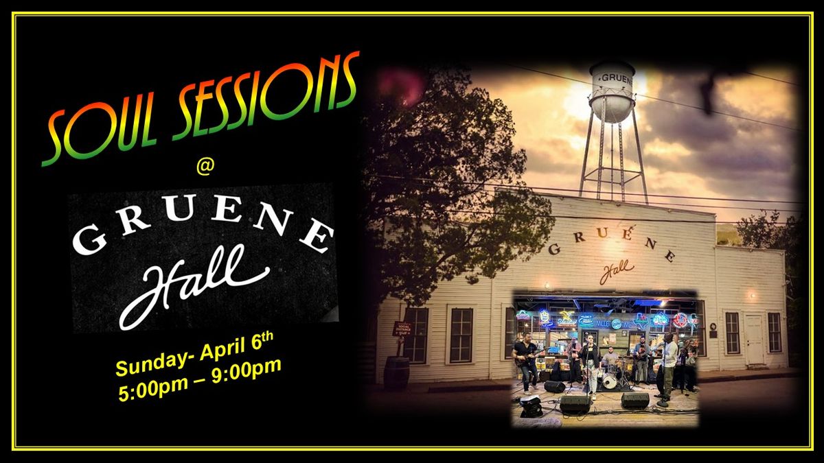 Soul Sessions @ Gruene Hall