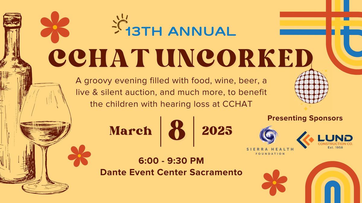 13th Annual CCHAT Uncorked - Groovy Evening