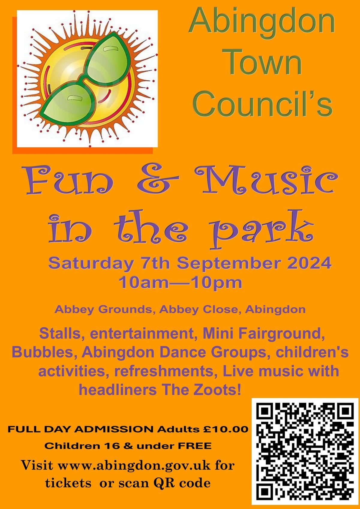 Fun and Music in the Park 2024